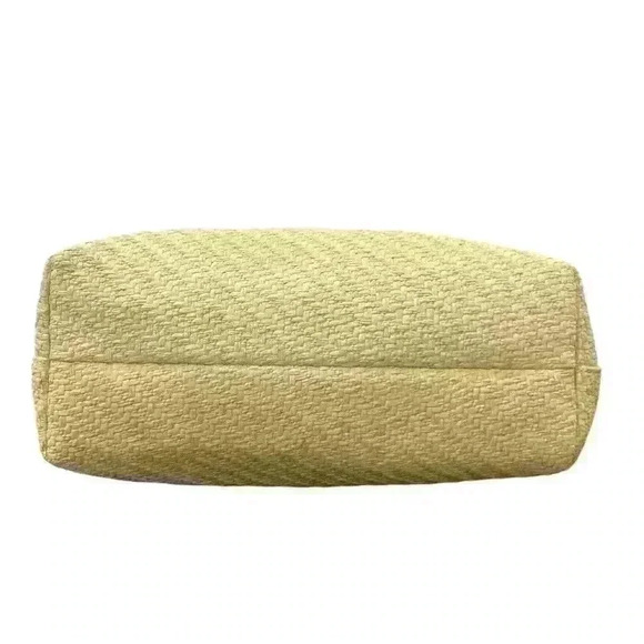 Ted Baker Magdar Magnolia Eyelet Raffia Medium Tote Bag - Picture 5 of 11